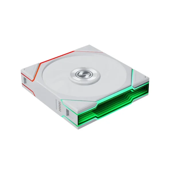 Lian Li UNI FAN TL Flex 120 White - High Performance PWM Fan with Infinity Mirror ARGB - G9F.12TL1F1W.K0
