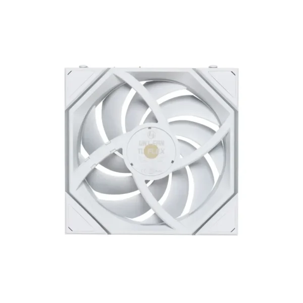 Lian Li UNI FAN TL Flex 120 White - High Performance PWM Fan with Infinity Mirror ARGB - G9F.12TL1F1W.K0