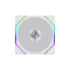 Lian Li UNI FAN TL Flex 120 White - High Performance PWM Fan with Infinity Mirror ARGB - G9F.12TL1F1W.K0