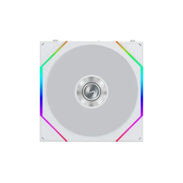 Lian Li UNI FAN TL Flex 120 White - High Performance PWM Fan with Infinity Mirror ARGB - G9F.12TL1F1W.K0