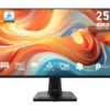 MSI PRO MP251 E14L 24.5-inch FHD 1080p 144Hz 1ms IPS FreeSync Business and Gaming Monitor