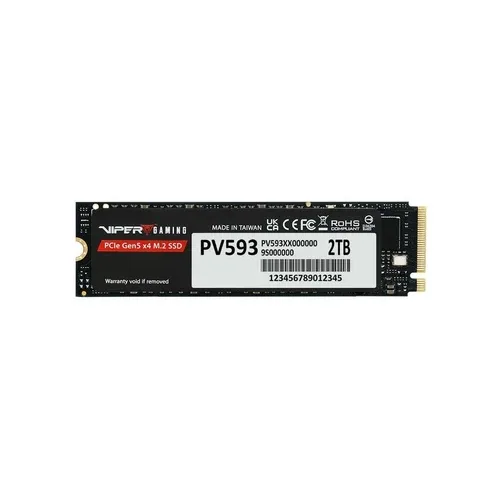 PATRIOT Viper PV563 2TB Gen5 x4 NVMe M.2 2280 Gaming SSD 14000MB/s Read 11000MB/s Write - PV563P2TBM28H