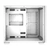 FSP CMT380W White ATX Mid Tower Dual-Chamber Tempered Glass PC Case - CMT380W