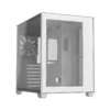 FSP CMT380W White ATX Mid Tower Dual-Chamber Tempered Glass PC Case - CMT380W