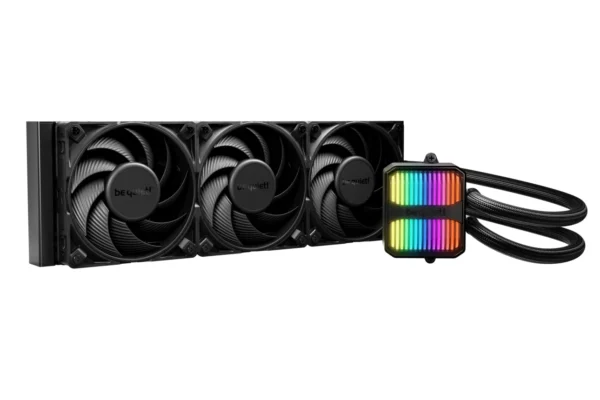 01_Silent_Loop_3_360mm BE QUIET! Silent Loop 3 360mm All-in-One Liquid CPU Cooler with ARGB Lighting and Silent Wings 4 Fans - BW025
