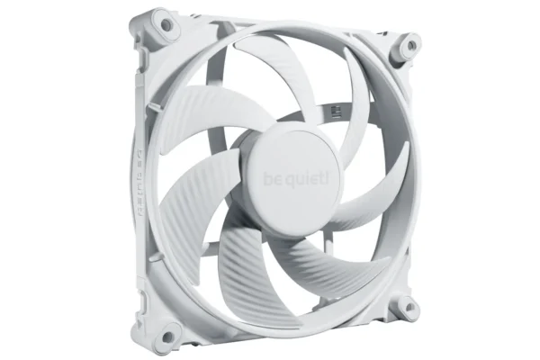 01_Silent_Wings_4_140mm_White BE QUIET! Silent Wings 4 140mm PWM High-Speed White Fluid Dynamic Bearing 1900RPM Case Fan - BL117
