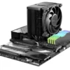 04_Dark_Rock_5 Be Quiet Dark Rock 5 High-End CPU Air Cooler 210W TDP 6 Heat Pipes Silent Wings 4 PWM Fan Black - BK035