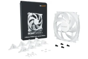 05_Silent_Wings_4_PWM_highspeed_white_140 BE QUIET! Silent Wings 4 140mm PWM High-Speed White Fluid Dynamic Bearing 1900RPM Case Fan - BL117