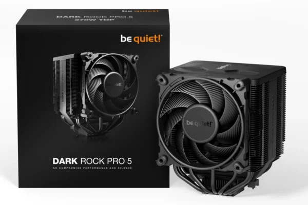 07_Dark_Rock_Pro_5 BE QUIET! Dark Rock Pro 5 Dual-Tower CPU Air Cooler with 7 Heat Pipes & Dual Silent Wings Fans - BK036