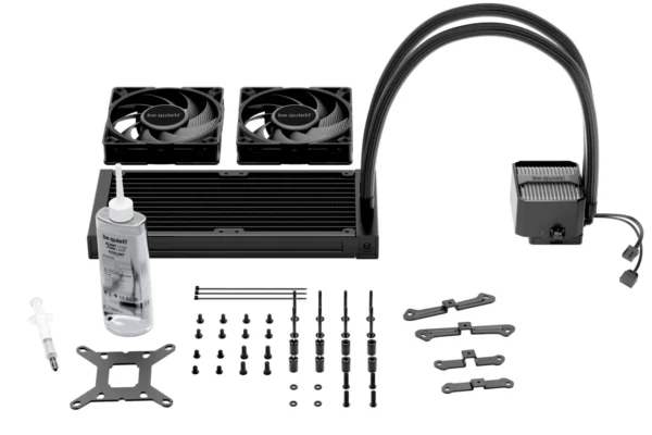 BE QUIET! Silent Loop 3 240mm All-in-One Liquid CPU Cooler with ARGB Lighting and Silent Wings 4 Fans - BW024