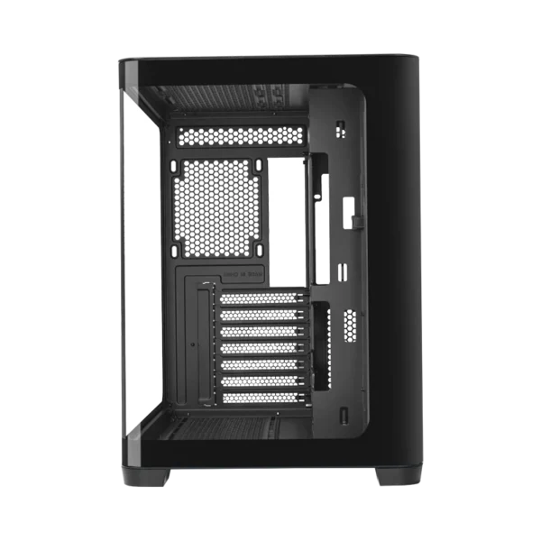 1763729852-V60E-04 SAMA - V60E Dual-Chamber Mid-Tower ATX PC Case - Tempered Glass - Black - V60E-BKADA0X1-GL