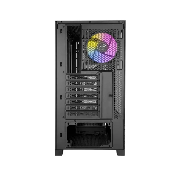 1764665915-DSC01313-1024x1024 SAMA V42 Mid-Tower ATX PC Case Wave Front Panel 4x ARGB PWM Fans Tempered Glass USB-C - V42-BKAMA4X1-GL