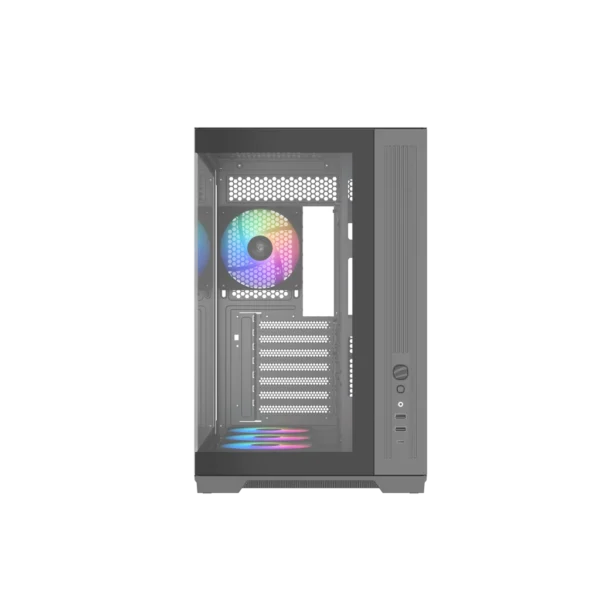 1773033372-V52.66-1024x1024 SAMA V52 ATX Mid Tower Gaming Case Dual Tempered Glass Panoramic 7x ARGB Fans USB-C - V52-BKADA7X1-GL