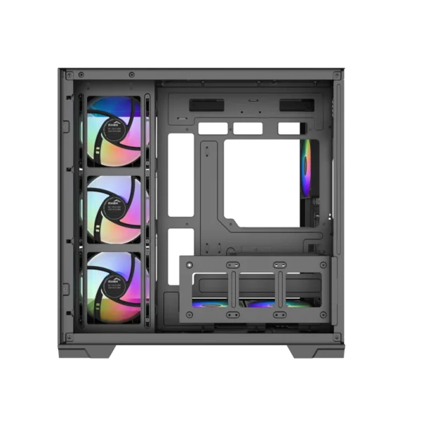 1773033384-V52.68-1024x1024 SAMA V52 ATX Mid Tower Gaming Case Dual Tempered Glass Panoramic 7x ARGB Fans USB-C - V52-BKADA7X1-GL