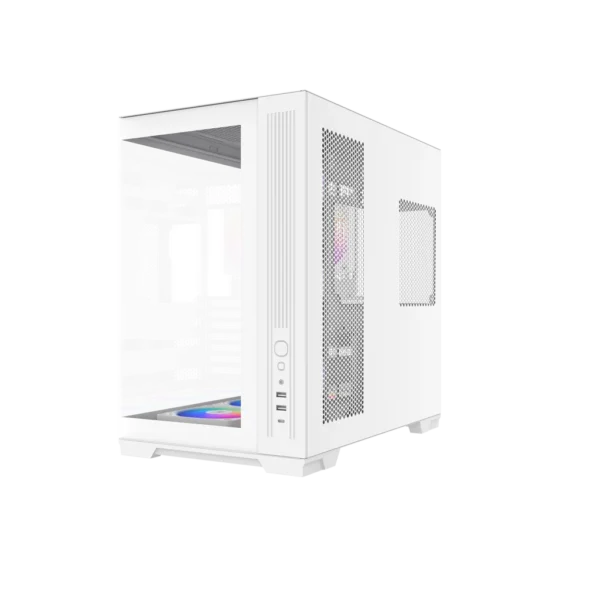 1773388619-V52.49-1024x1024 SAMA - V52 Mid-Tower ATX PC Case - Panoramic Dual Tempered Glass - 7x ARGB Fans - White - V52-WHADA7X1-GL