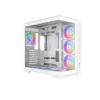 1773388622-V52.50-1024x1024 SAMA - V52 Mid-Tower ATX PC Case - Panoramic Dual Tempered Glass - 7x ARGB Fans - White - V52-WHADA7X1-GL