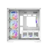 1773388631-V52.54-1024x1024 SAMA - V52 Mid-Tower ATX PC Case - Panoramic Dual Tempered Glass - 7x ARGB Fans - White - V52-WHADA7X1-GL