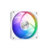 1_9 SAMA A40L White Single Tower ARGB CPU Air Cooler 240W TDP Hydro Bearing Fan - A40-WHWAYXOX-G