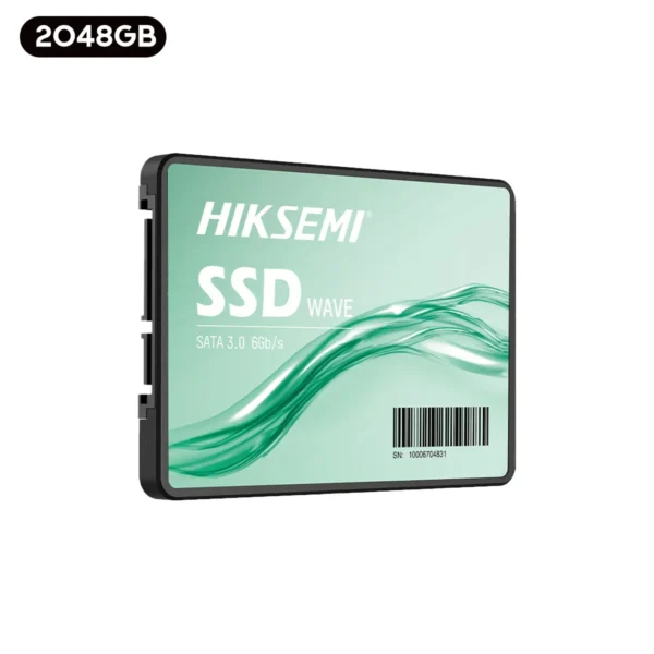 2048 HIKSEMI Wave(S) 2TB 2.5 Inch SATA III Internal SSD - HS-SSD-WAVE(S) 2048G