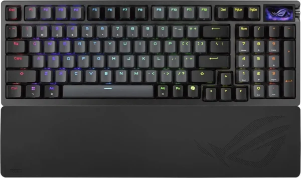 23-193-168-02 96 HE Compact 96% ASUS ROG AzothAnalog Gaming Keyboard HFX V2 Magnetic Switches OLED Display - M902 ROG AZOTH 96 HE L/BLK/HFXV2/US/PBT