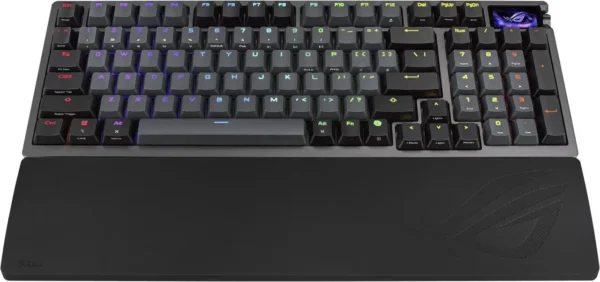 23-193-168-08 96 HE Compact 96% ASUS ROG AzothAnalog Gaming Keyboard HFX V2 Magnetic Switches OLED Display - M902 ROG AZOTH 96 HE L/BLK/HFXV2/US/PBT