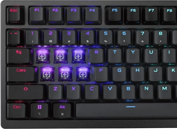 23-193-168-11 96 HE Compact 96% ASUS ROG AzothAnalog Gaming Keyboard HFX V2 Magnetic Switches OLED Display - M902 ROG AZOTH 96 HE L/BLK/HFXV2/US/PBT