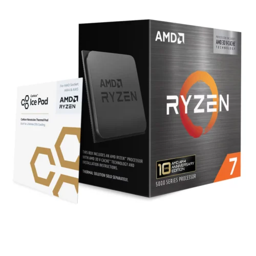 AMD Ryzen 7 5800X3D 10th Anniversary Edition 8-Core 16-Thread 4.5GHz AM4 Desktop Processor 100-100000651POF