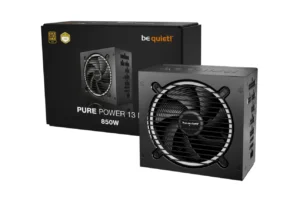 BE QUIET! Pure Power 13M 850W ATX 3.1 Gold Fully Modular Power Supply with PCIe 5.1 Support & Silent Fan - BP027U2
