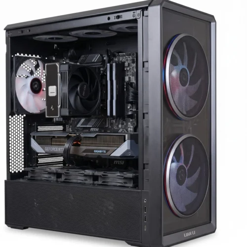 Clarity | High-End 1440p and 4K Gaming PC Build: AMD Ryzen 7 7800X3D, Gigabyte RTX 5070 12GB, 32GB DDR5 6000MHz CL30, 1TB Gen4 NVMe, Wi-Fi 6E