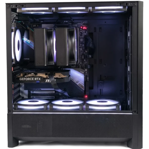 Veld | Mid-Range 1080p and 1440p Gaming and Content Creation PC: Intel Core i7-14700KF, MSI GeForce RTX 5060 8GB, 32GB DDR5, 500GB Gen4 NVMe, Wi-Fi 6E