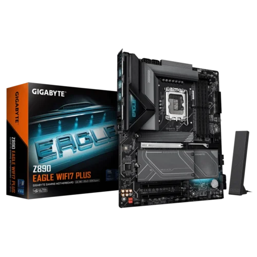 Gigabyte Z890 EAGLE WIFI7 PLUS LGA1851 DDR5 PCIe 5.0 ATX Motherboard GA-Z890-EAGLE-WIFI7-P