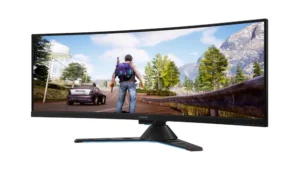 Lenovo - Legion Y44w-10 43.4-inch 3840x1200 144Hz Curved Gaming Monitor - 65EARAC1PH