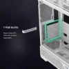 81HTaUhyphL._AC_SL1500_ SAMA S41 White ATX Mid Tower Gaming Case 12 Fan Support Tempered Glass 4x ARGB Fans - S41-WHAMA4X1-GL