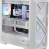 81dwIiQ1LmL._AC_SX425_ SAMA S41 White ATX Mid Tower Gaming Case 12 Fan Support Tempered Glass 4x ARGB Fans - S41-WHAMA4X1-GL