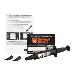 THERMAL GRIZZLY Hydronaut 3.0ml 7.8g Silicone-Free High Performance Thermal Paste Gray - TG-H-030-R