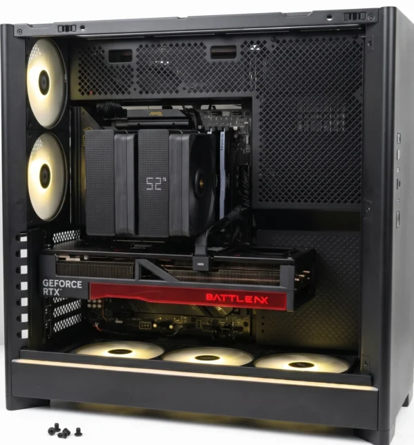 Crane High-End Gaming and Content Creation Desktop PC - AMD Ryzen 7 9700X, RTX 5070 Ti 16GB, 64GB DDR5, 2TB Gen5 SSD. Crane | High-End Gaming and Content Creation Desktop PC - AMD Ryzen 7 9700X, RTX 5070 Ti 16GB, 64GB DDR5, 2TB Gen5 SSD