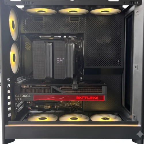 Crane | High-End Gaming and Content Creation Desktop PC - AMD Ryzen 7 9700X, RTX 5070 Ti 16GB, 64GB DDR5, 2TB Gen5 SSD
