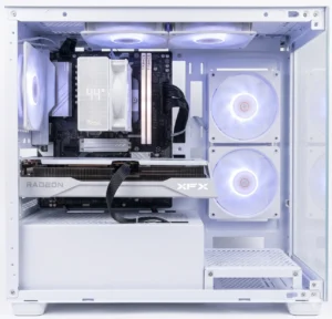 Lattice Mid-Range 1440p Gaming PC Package - AMD Ryzen 5 7500F - Radeon RX 9060 XT 16GB - 32GB DDR5 White Edition Lattice | Mid-Range 1440p Gaming PC Package - AMD Ryzen 5 7500F - Radeon RX 9060 XT 16GB - 32GB DDR5 White Edition