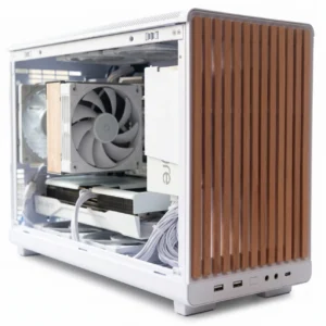 Nimbus Prime Mid-Range 1440p Gaming & Content Creation PC - AMD Ryzen 5 9600X, Radeon RX 9060 XT 16GB, 32GB DDR5, 1TB Gen5 NVMe (WhiteWood Aesthetic), Nimbus Prime | Mid-Range 1440p Gaming & Content Creation PC - AMD Ryzen 5 9600X, Radeon RX 9060 XT 16GB, 32GB DDR5, 1TB Gen5 NVMe (White/Wood Aesthetic)