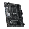 MSI PRO B550M-MSI PRO B550M-B Micro-ATX Motherboard AM4 AMD B550 Chipset PCIe 4.0 DDR4 - PRO B550M-B