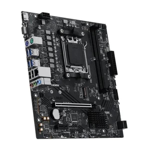 MSI PRO B550M-MSI PRO B550M-B Micro-ATX Motherboard AM4 AMD B550 Chipset PCIe 4.0 DDR4 - PRO B550M-B