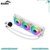 a1d2d9_e7f42aec22ea490ea577245246fc0be9~mv2 SAMA SM360LD White 360mm ARGB AIO Liquid CPU Cooler Programmable LCD Display 3x PWM Fans - 363-0LD-WHWAYNOG