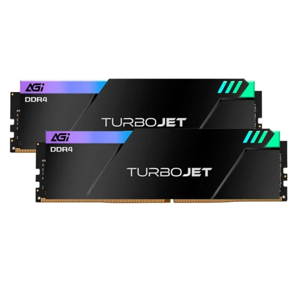 0_7900b9a3-7b2e-4775-b152-a4bdd240533e AGI TurboJet UD848 RGB 16GB 2x8GB DDR4 3600MHz CL18 1.35V Gaming UDIMM Desktop Memory - AGI3EVT16UD848-ST
