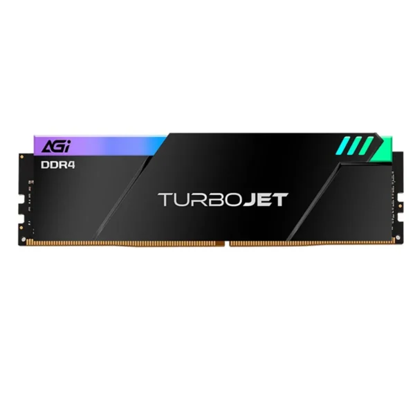 UD4-960-700-RGB-1 AGI TurboJet UD848 RGB 16GB 2x8GB DDR4 3600MHz CL18 1.35V Gaming UDIMM Desktop Memory - AGI3EVT16UD848-ST