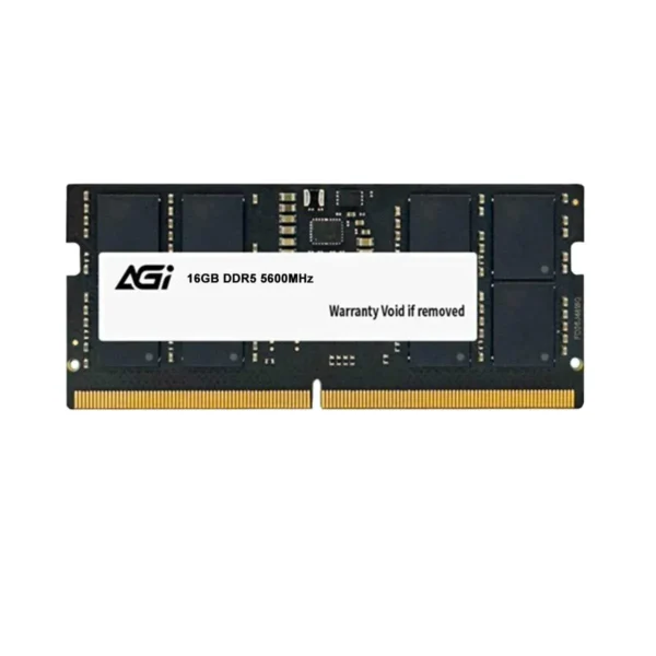 AGI 16GB DDR5 5600MHz CL46 1.1V 262-Pin SODIMM Laptop Memory Module - AGI560016SD238-ST