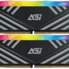 c706e2ed780d3f7a5a920bedcd3f06e37ae137fe62c3979800b93a276970b8fb AGI TurboSprint UD858 RGB DDR5 32GB 2x16GB 6400MHz CL36 1.35V UDIMM Desktop Gaming Memory - AGI6CSJ16UD858-DC