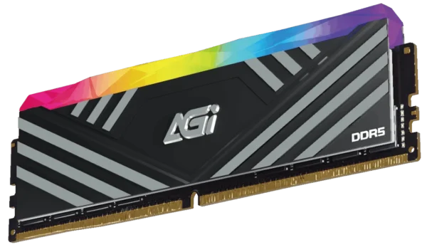 37838b3218be370962efaa67d8841a5fe54e1d36c8b2de015713bd18b2503f50 AGI TurboSprint UD858 RGB DDR5 32GB 2x16GB 6400MHz CL36 1.35V UDIMM Desktop Gaming Memory - AGI6CSJ16UD858-DC
