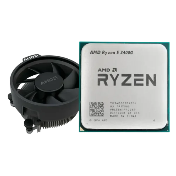 amd-ryzen-5-3400g-mpk-am4-with-wraith-stealth-cooler-tray-type-17617888436902C3AB342C0 AMD Ryzen 5 3400G 4-Core 4.2GHz AM4 Processor with Radeon RX Vega 11 Graphics - YD3400C5FHSPK