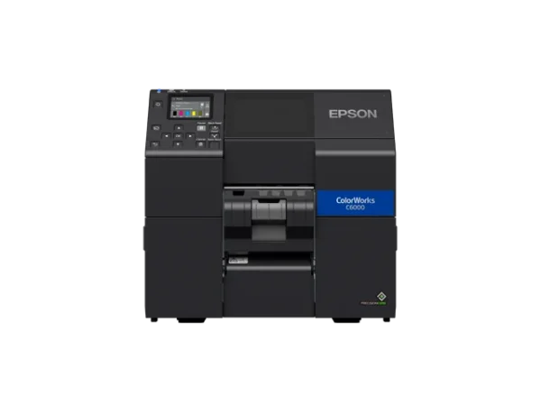 Epson CW-C6050P 4-Inch Color Inkjet Label Printer - Peeler Model - PrecisionCore TFP - 1200 DPI - C31CH76206