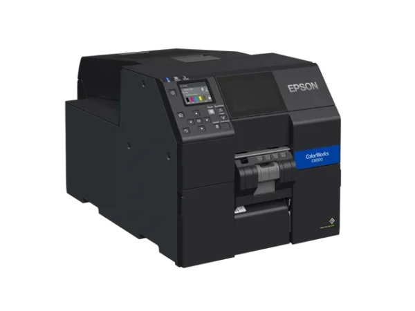 Epson CW-C6050P 4-Inch Color Inkjet Label Printer - Peeler Model - PrecisionCore TFP - 1200 DPI - C31CH76206